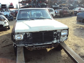 1984 TOYOTA PICK-UP HILUX, 2.4L EFI AUTO 2WD, COLOR WHITE, STK Z15003